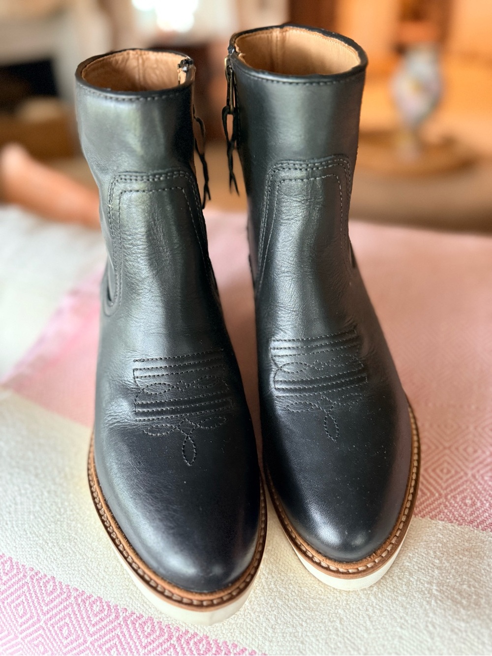 Women's Luchesse Black Ankle Boots